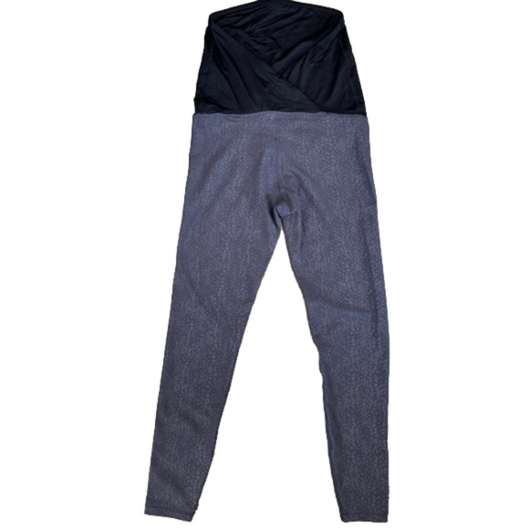 NWT Isabel by Ingrid & Isabel Maternity Dark Gray Active Leggings size XS - Picture 3 of 5